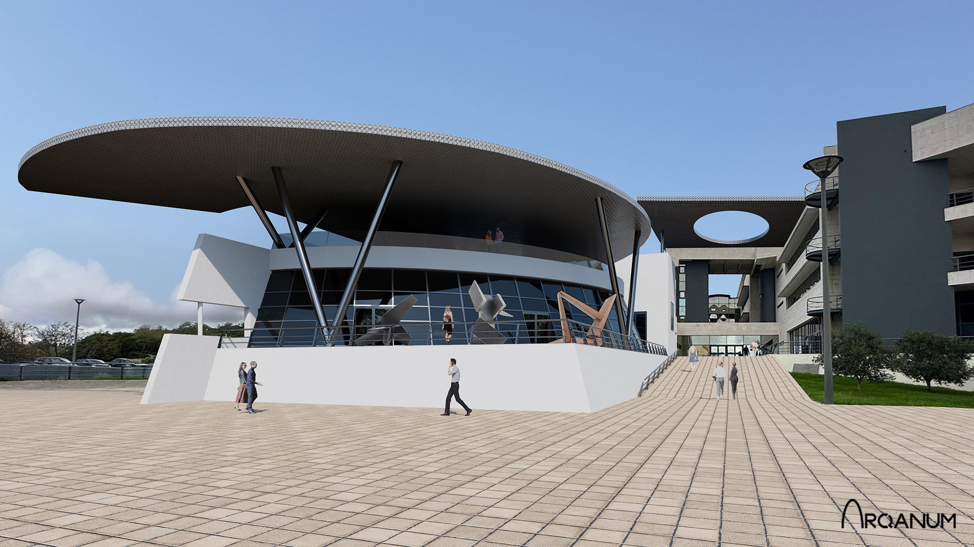 AmpliaciOn del Museo Taguspark en Lisboa